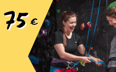 Seinäkiipeilyn alkeiskurssi 75 € (norm. 99 €)