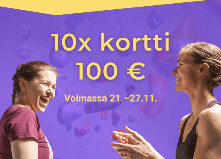 10x kortti 100 €