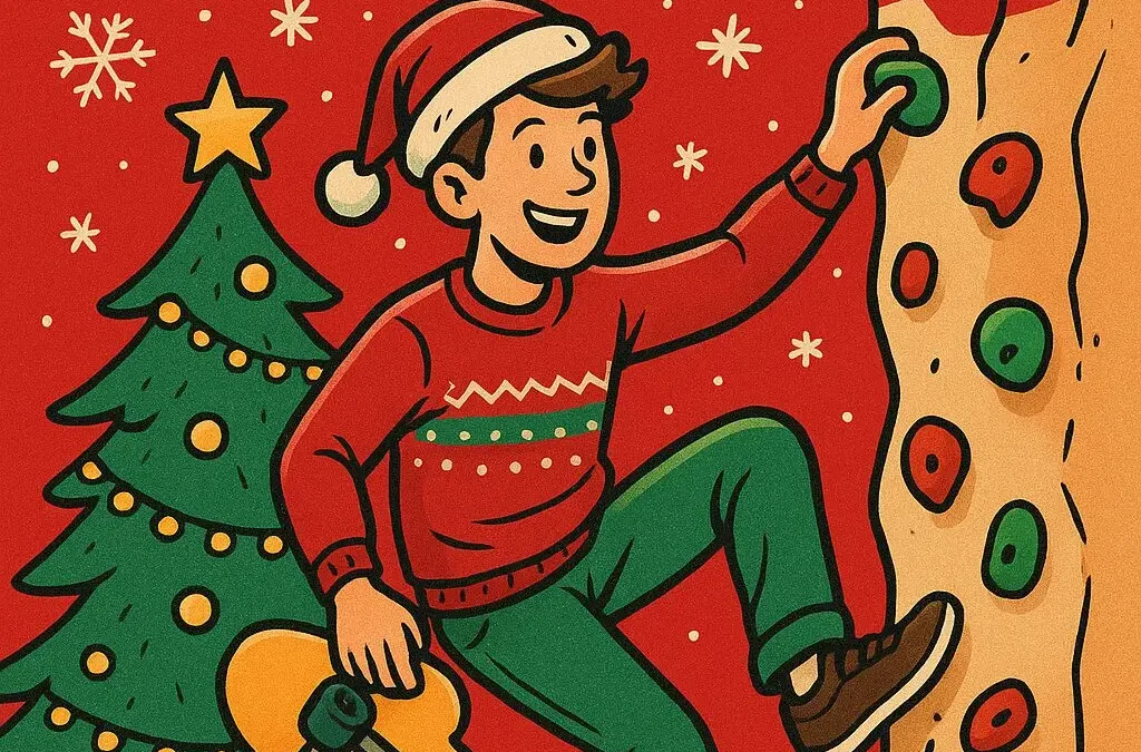 Joululahjaksi Kiipeily + Skeitti/Skootti kokeilu 29 €